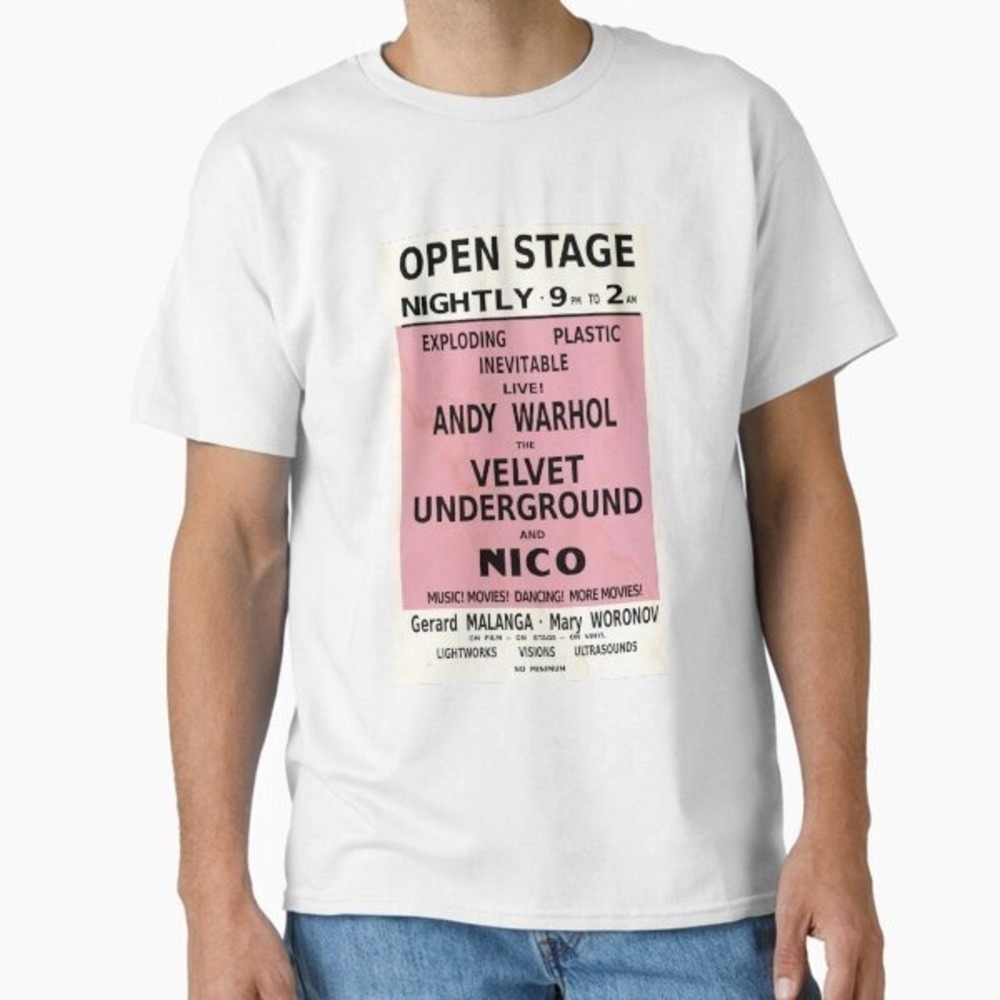 VELVET UNDERGROUND NICO ANDY WARHOL Classic T-Shirt